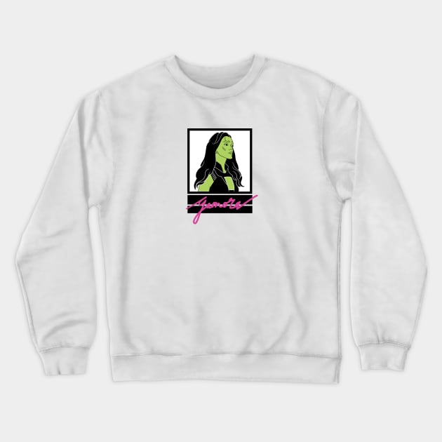 Gamora girl Crewneck Sweatshirt by miraazalia@gmail.com